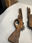 Vintage Wooden Rubber Band Gun Toy Lot Of Three