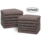 12 Pack Heavy Duty Moving Blankets 54    X 72    Shipping Furniture Protection Pads 
