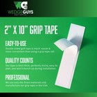 Golf Grip Tape Strips Double Sided 2 x10  Pre-cut Easy Peel -free Shipping