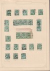 South Africa  1913 Kgv Issue - Used Collection - Varieties  Cancels  Multiples