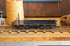 Vtg Buddy L Steel Toy Train Flat Bed Car Outdoor Railroad T-reproductions