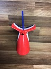 Carnival Cruise Line Ship Exclusive Funnel Souvenir Cup W  Straw 1-2