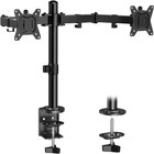 Dual Monitor Stand  Heavy Duty Adjustable Monitor Desk Mount For 2 Screens Up   