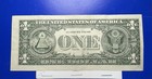 2021  1 Dollar Bill Miss Cut Error Off Center Currency Us Note  