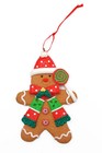 Christmas Ornament - Gingerbread Man  Wizardi Festive Decoration F07-n2-5-aee   