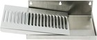 10  X 6  Beer Drip Tray Stainless Steel Kegerator Drip Tray No Drain Wall Mount