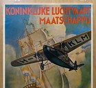 1920s Fiction Becomes Fact Flying Dutchman Poster Wilja R-1969 Klm Anniversary