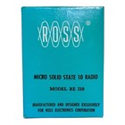 Vintage Ross Electronics Corporation Micro Solid State 10 Radio Model Re 210