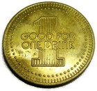 1918-993 Casper Wyoming 75th Anniversary Bpoe  1353 Trade Token Good For 1 Drink