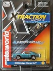 In Hand Autoworld R35 1969 Aqua Blue 69 Dodge Charger R t Ho Slot Car Run On Afx