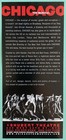 Double Sided Flyer From Chicago The Musical Broadway Color 9   x4    Shubert Theatre