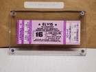 Elvis Presley 9 16 1977 Full Unused Concert Ticket W  Hand-signed Goldin Coa
