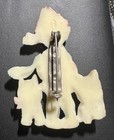 Vintage 1940s Occupied Japan Celluloid Brooch Handpainted Child W  Scottie Dogs