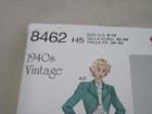 Simplicity 8462  1940s Vintage - Blouse Skirt   Bolero - Sz 6 8 10 12 14