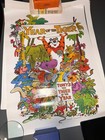 Original 1974 Tony The Tiger Cereal Poster Year Of The Tiger 25x17 5 Inches