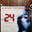  24  Season 1 Promo Poster Keifer Sutherland Tv Series Drama 20th Century Fox