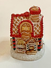 Ceramic Hand Painted Hinged Christmas Gingerbread House Decor