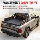 For 2004-2026 Nissan Titan 56-65  Adjustable Steel Truck Bed Roll Bar Chase Rack