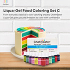 - Liqua-gel Food Coloring - 12 Color Set C - Fade Resistant - 12