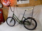 1968 Schwinn Fair Lady Stingray Muscle Bike Banana Seat Green Vintage Slik Chik