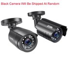 Zosi 4pcs 2mp Hd Waterproof Bullet Security Camera Cctv 80ft Night Vision System