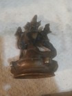 This Object Is A Tibetan Bronze Statue Of Green Tara  The Buddhist Deity Of Comp