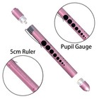 Pen Light With Pupil Gauge  Reusable Led Penlight Medical For Doctor Nurse Di   