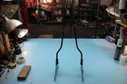 1255 10 Harley-davidson Softail Passenger Rear Sissy Bar Backrest Seat