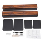 Bookshelf Floor Speaker Stands 1pair Wood Column Home Theater Speaker Bookshelf