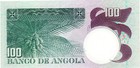 Banco De Angola Angola 100 Escudos 1973 Gem U