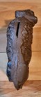 Old Vintage Cast Iron Buffalo Penny Bank 7 25  Long  Very Good Condition 