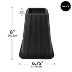 Tall Bed Risers Set Of 4  8 Inch Heavy Duty Plastic Bed Frame Risers For Under