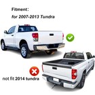 2007-2013 Toyota Tundra Chrome Rear Step Bumper Assembly Compatible Tundra