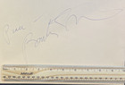 Barbra Streisand Huge 12 75 X 9 0 Signed Autographed Program Beckett Coa