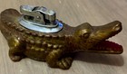 Vintage 1960s Sarasota  Florida Jungle Gardens Souvenir Alligator Lighter