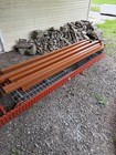 Orange Steel Pallet Rack - 120 X 96 X 30 With 4 Shelves