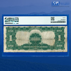 Fr 235 1899  1 One Dollar Silver Certificate  black Eagle   Pmg Fine 12  79117