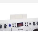 Starion Ks303w-b Portable Bluetooth cd g Karaoke Machine - White  new 