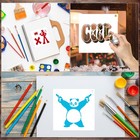 Street Spray Painting Stencils - 36 Pcs Graffiti Street Art Stencils For Paintin