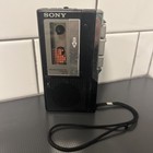 Sony Microcassette Corder M-5 Portable Tape Dictaphone Cord   2 Mc-60 Tapes Work