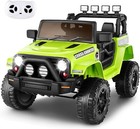 12v Kids Ride On Toy Electric Car Battery Power Wheel Led Jeep W remote Control