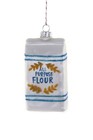  Glass All-purpose Flour Bag Baking Ornament - Kitchen Themed Ornament For 