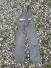 Vintage 1930s Pincheck Overalls Distressed Faded 32x29