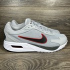 Nike Men s Air Max Solo Gray Black Red Athletic Casual Shoes Sneakers Trainers