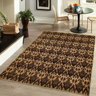 Traditional Light Khaki Hand-knotted Oriental Carpet 5 1  X 7 3  Wool Area Rug