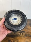 Vintage Goodyear Rubber Tractor Tire Ashtray Custom Cross Rib Hi-miller Pa 