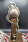 Antique Visalia Humane Horse Bit W  Sterling Conchos