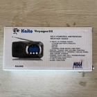 Kaito Voyager Dx Ka360 Am fm Noaa Weather Alert Radio Solar crank Usb Led