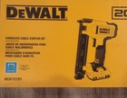 New  Dewalt Dcn701d1 20v Maxcordless Cable Stapler Kit - Inclbattery   Charger