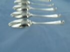 An Antique Set Of Six Sterling Silver Old English Soup Spoons  London 1792 